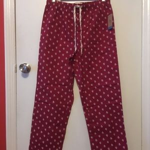 Original Penguin red cotton lounge pant, M